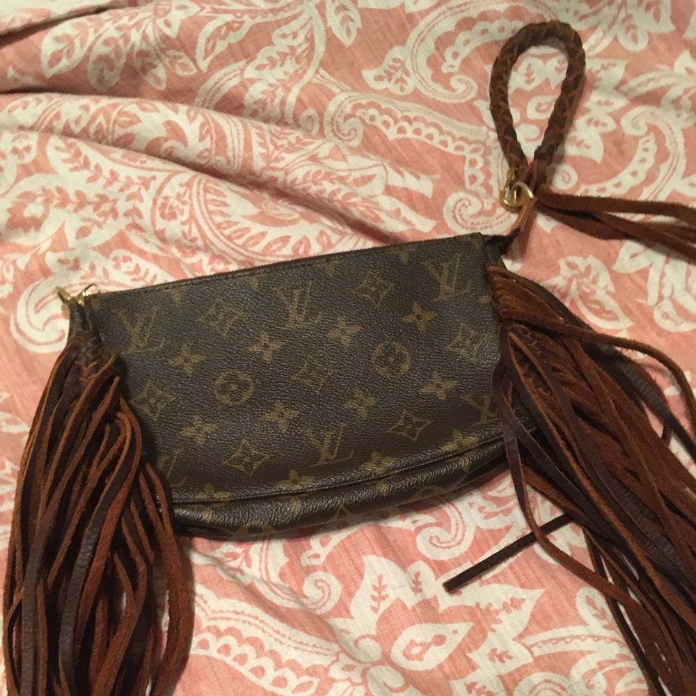 Louis Vuitton Fringed Pouchette